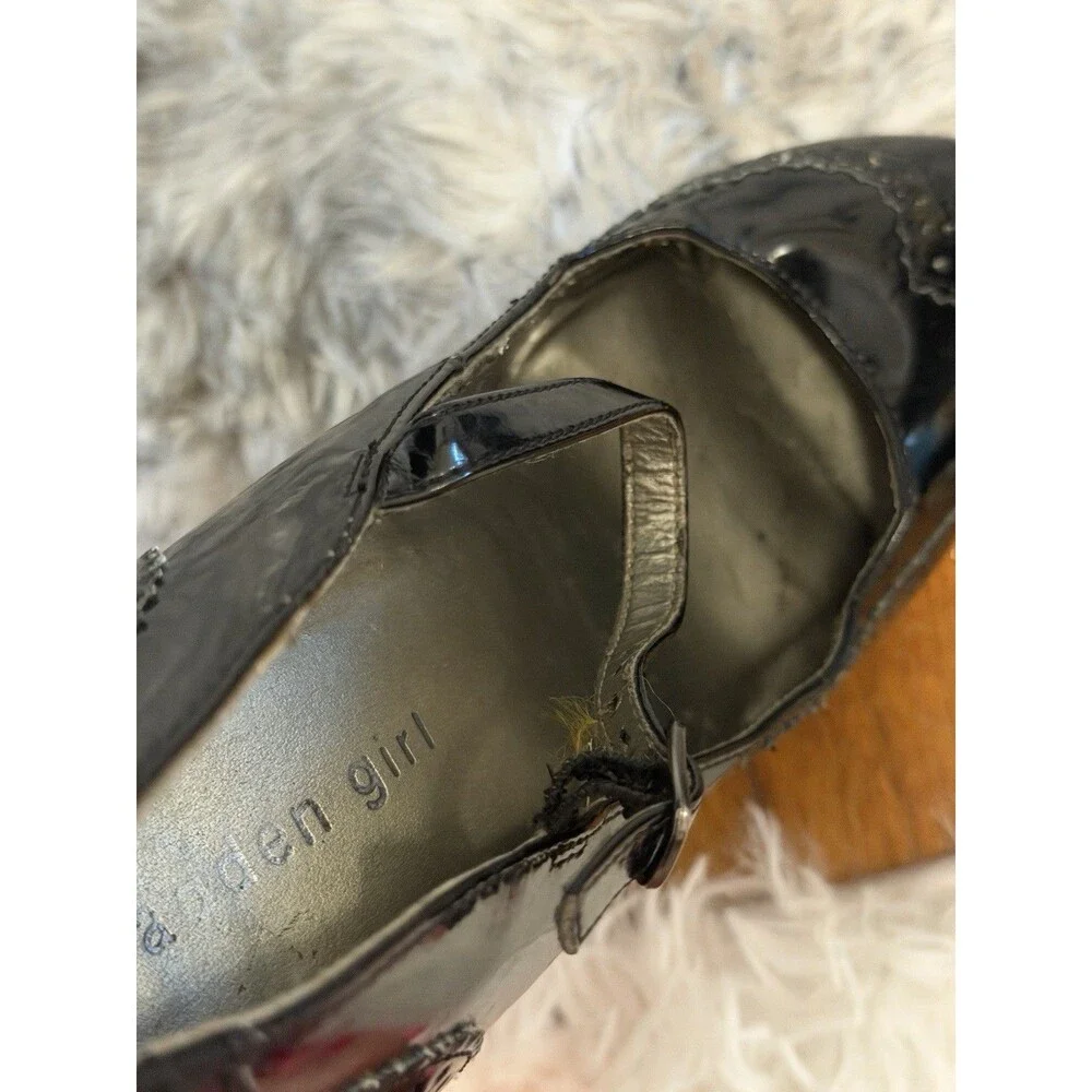 Vintage Steve Madden Mary Jane Chunky Platform Maddengirl 8/9